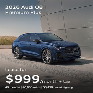 2026 Audi Q8 Premium Plus front facing special