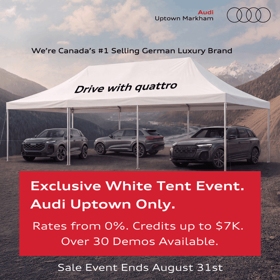 White Tent Event Homepage Offer