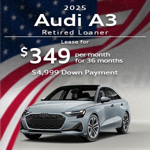 Audi A3 Loaner Special
