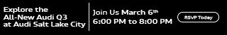 Audi Salt Lake City Announcement