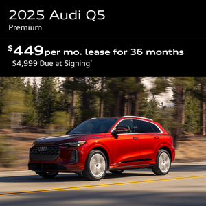 2025 Q5 PREMIUM : Lease for $449 per month for 36 months with $4,999 due at signing