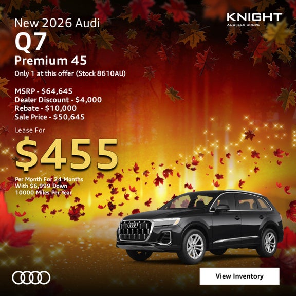 2026 Audi Q7 45 Premium
