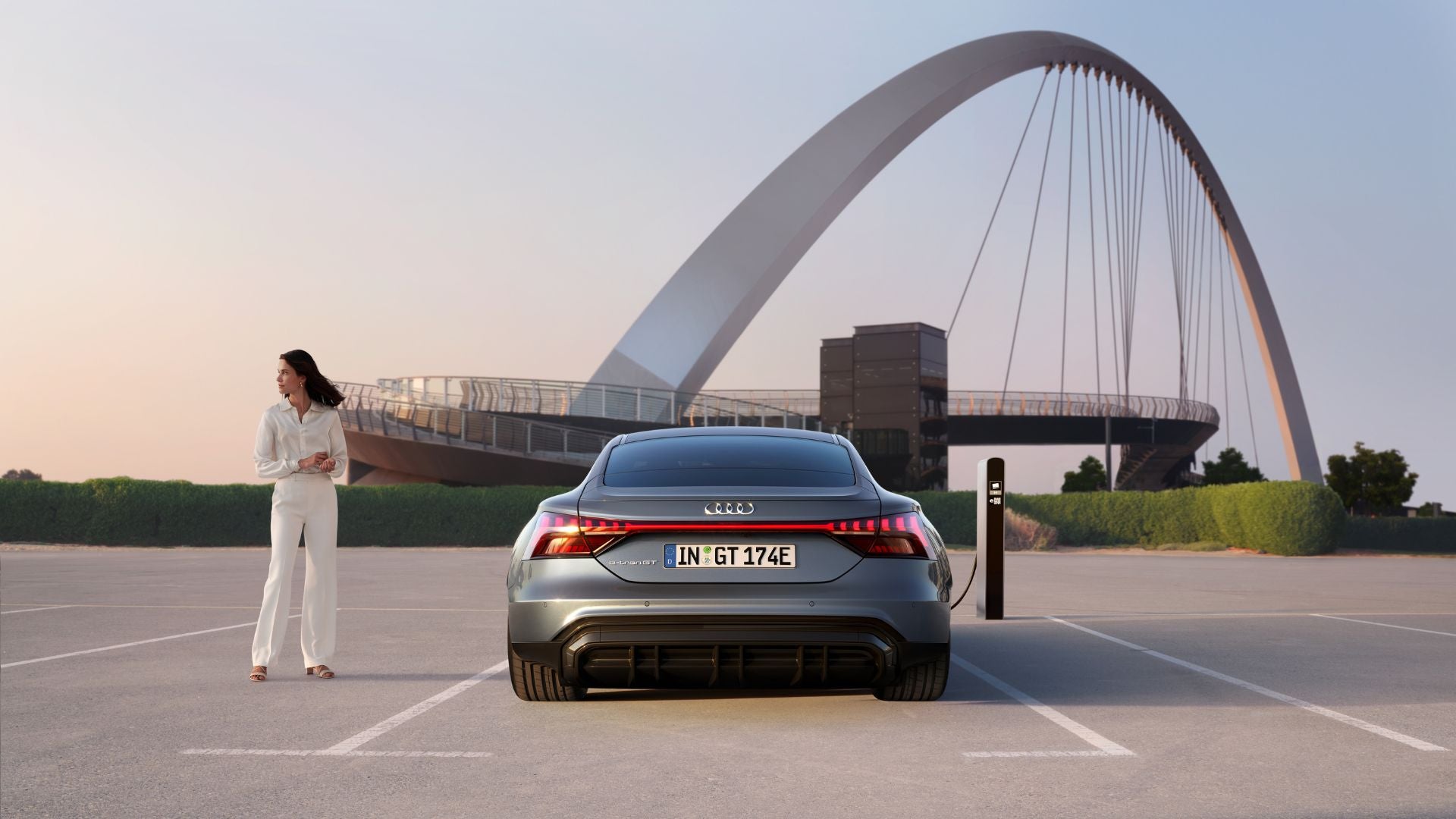 image of audi charging