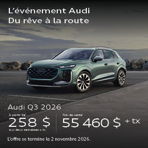 Le tout nouvel Audi Q3 2026