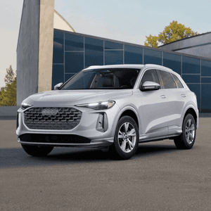 New Audi Q5 driver side view parked