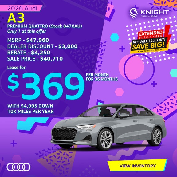 Audi A3 Sale
