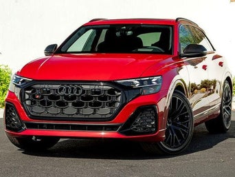 SQ8 parked at an angle