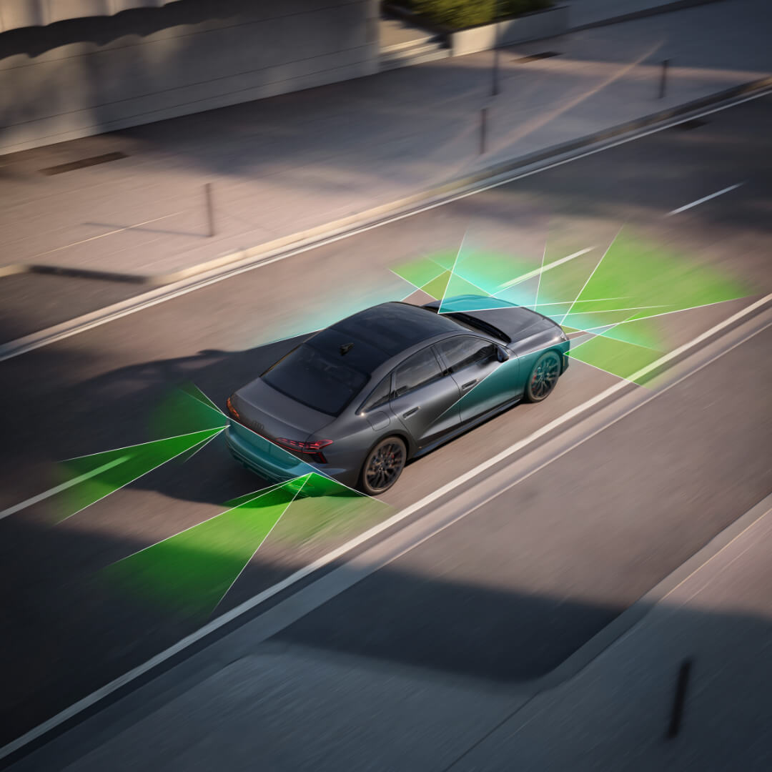 2026 Audi A6 Sedan Exterior Safety Sensors