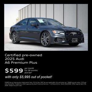 2025 used A6 offer
