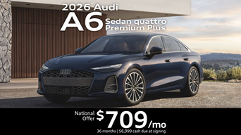 2026 Audi A6 Sedan clickable image