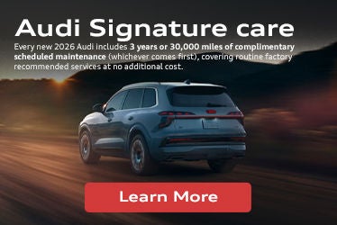 Audi Signature care