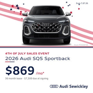 2026 Audi SQ5 Sportback Premium Plus lease special