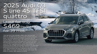 2025 Audi Q3 S line 45 TFSI quattro Lease