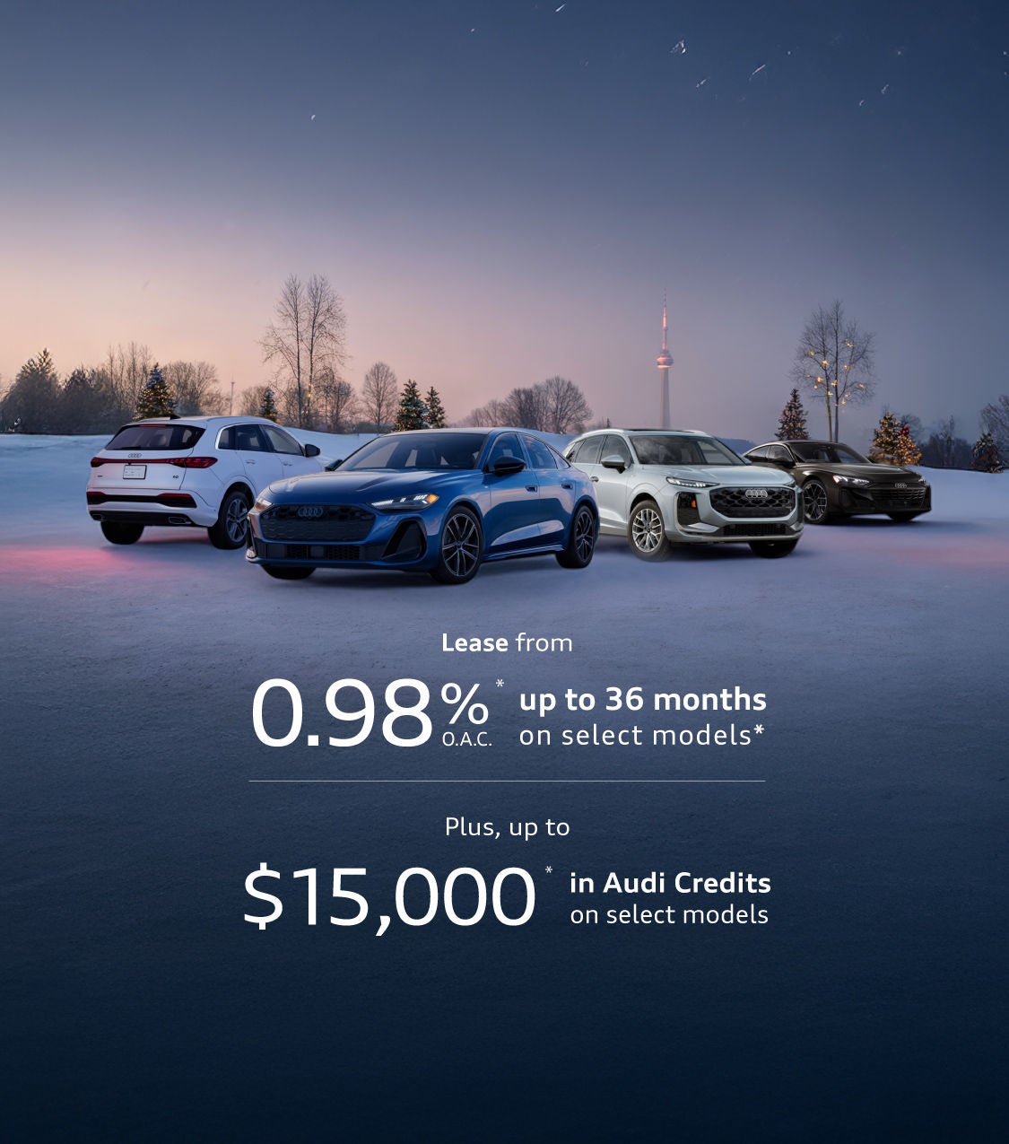 Out with the bold Audi Sales Event at Audi Midtown Toronto