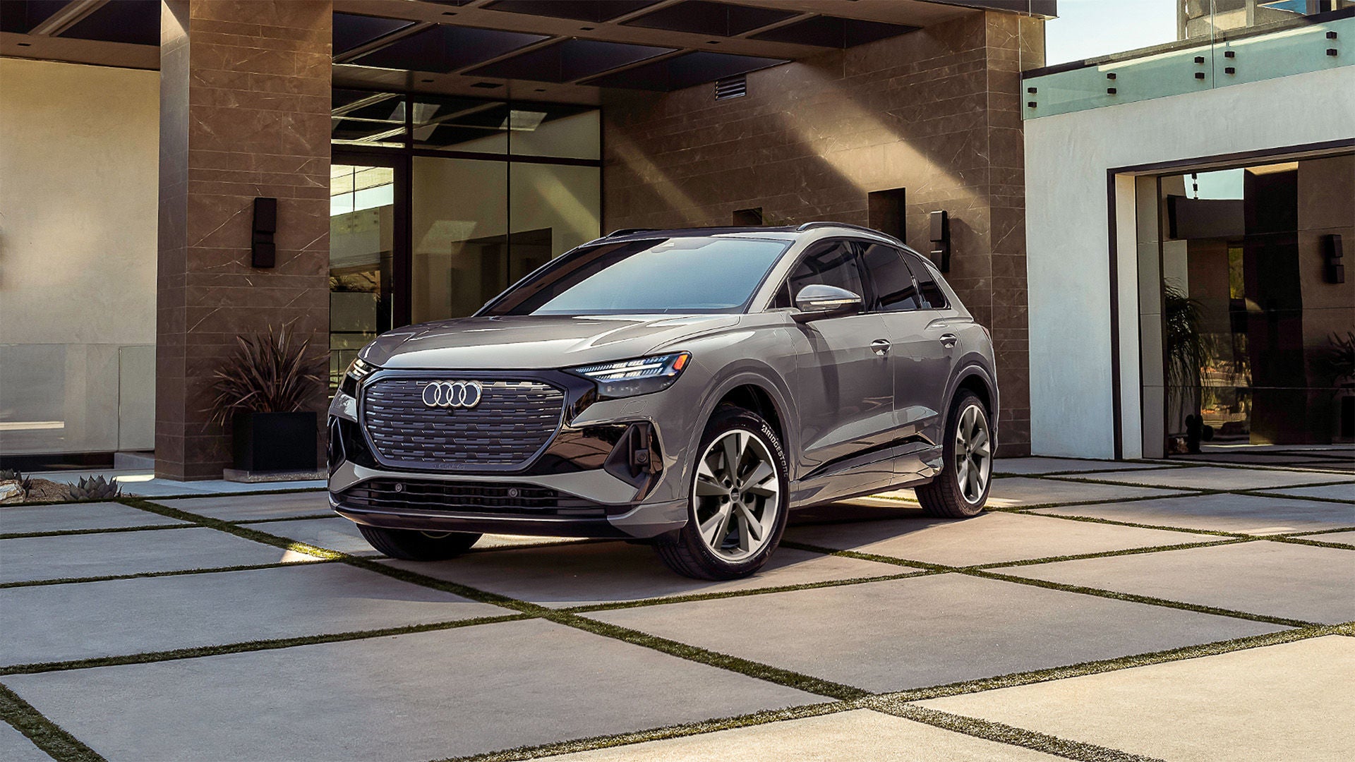 Audi Q4 etron Front Three Quarter View