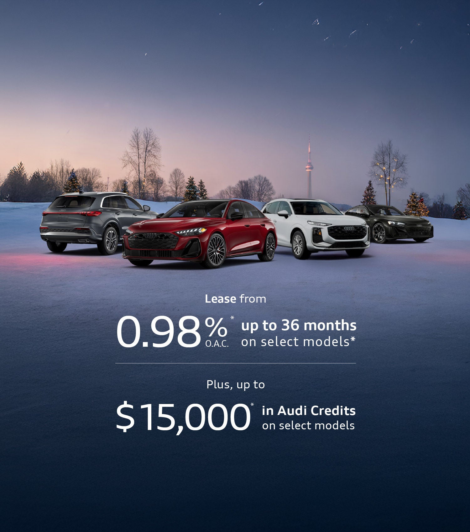 Out with the bold Audi Sales Event at Audi Midtown Toronto