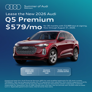 Lease the New 2026 Audi Q5 Premium $579/mo