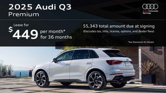Audi Q3 Specials