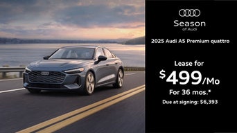 A5 driving by the water