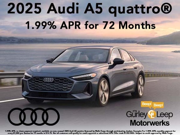 2025 Audi A5 1.99% APR