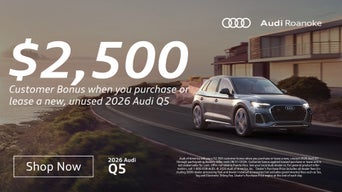 Side profile of a 2026 Audi All-new Q5