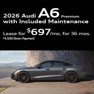 Offer for the 2026 Audi A6.