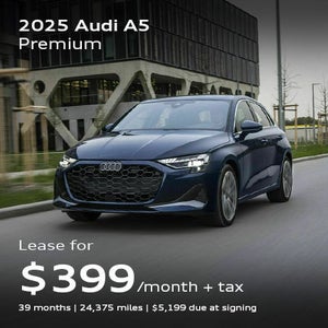 2025 Audi A5 front facing driving