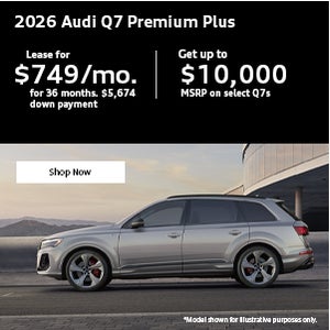 Side view of an Audi Q7