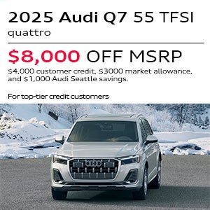 2025 Audi Q7 55 TFSI quattro Specials