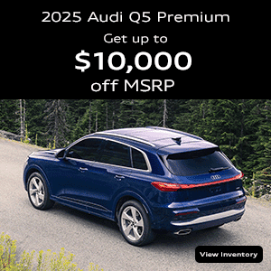 Front view of an Audi Q5