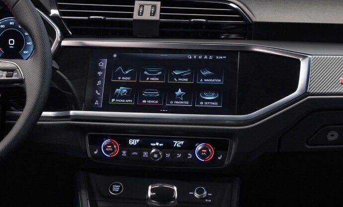 Audi MMI® touch display