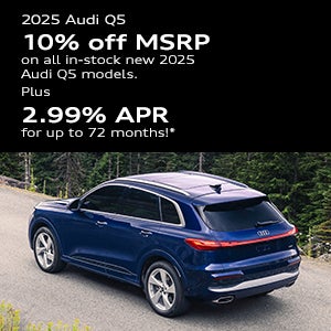 Front view of an Audi Q5