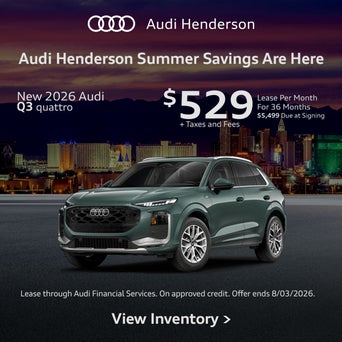 Audi Q3 Specials