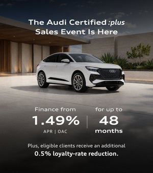 The Audi Certified Pre-Owned Audi at Audi Midtown Toronto