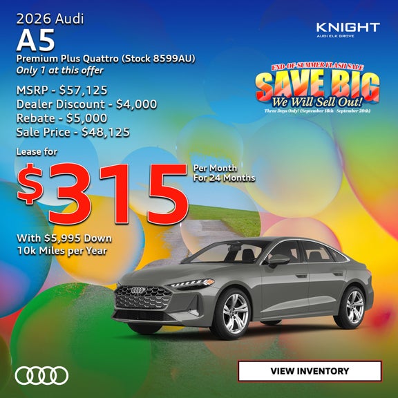 Audi A5 Sale