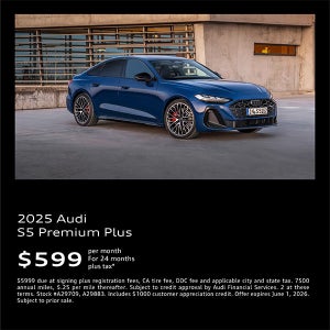 2025 Audi S5 Lease Offer