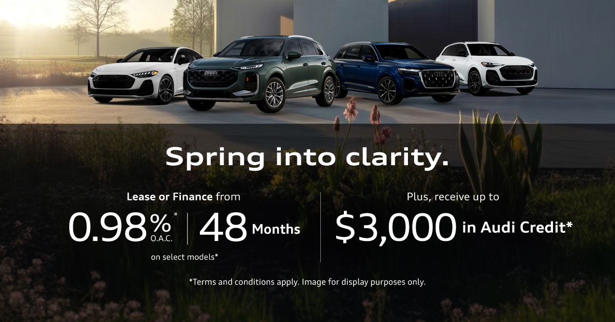 Spring into clarity at Audi Midtown Toronto