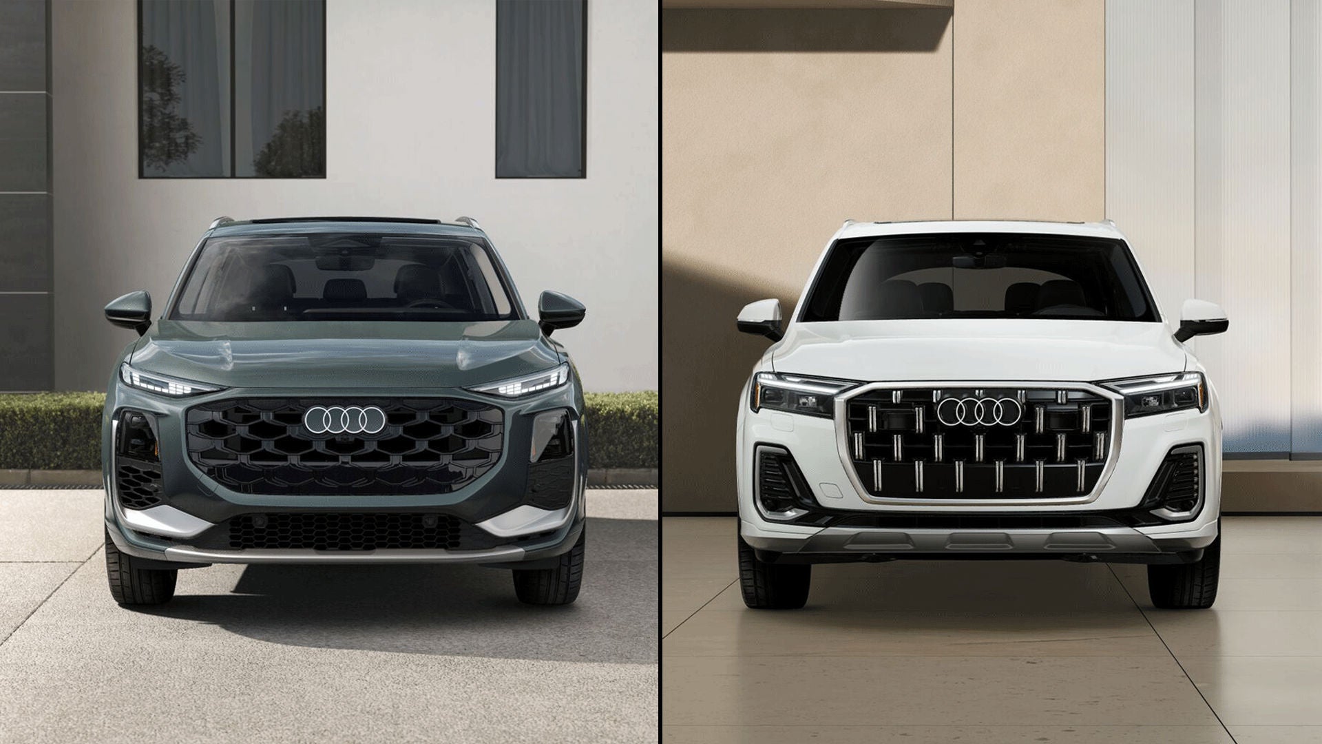 2026 Audi Q3 vs 2026 Audi Q7 Models