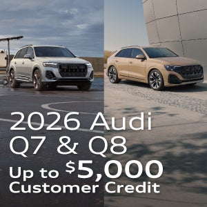 2026 Audi Savings