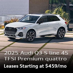 2025 Q3 45 S line Premium quattro Leases Starting at $459/mo