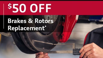 $50 Off Brakes & Rotors Replacement at Audi Greenville