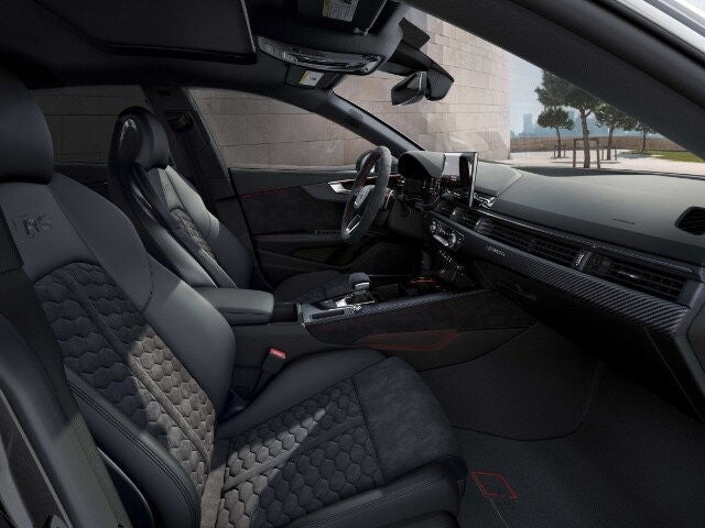 Audi RS5 interior featuring premium sport seats