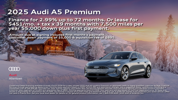 2025 Audi A5 Premium