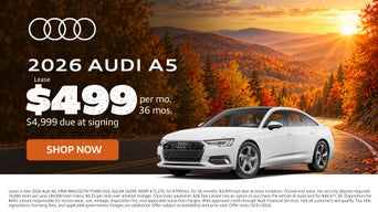 Find Your Audi This Fall - 2026 A6 Lease Offer