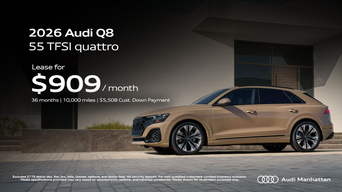 Lease The Audi Q8 in Manhattan NY