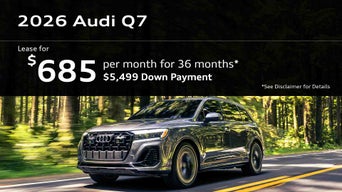 2026 Audi Q7 45 Premium Specials