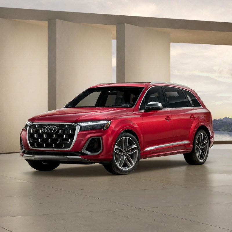 2026 Audi SQ7 trim Prestige in Chili Red metallic