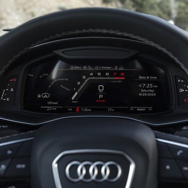2026 Audi SQ8 cockpit with Audi virtual cockpit plus and twin MMI touchscreens at Audi Sewickley