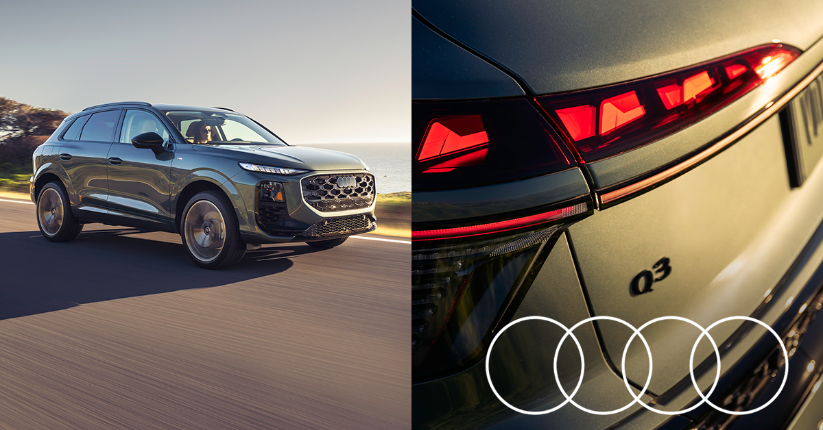 dual image of Audi Q3