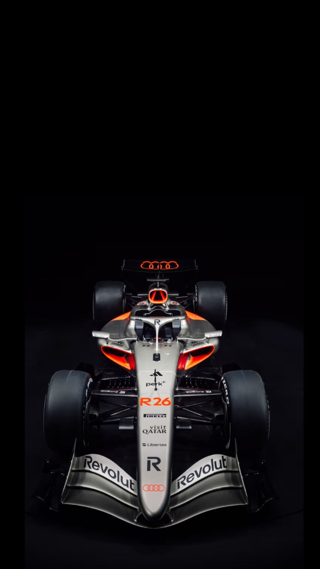 Side view of the revealed Audi Revolut F1 Car 